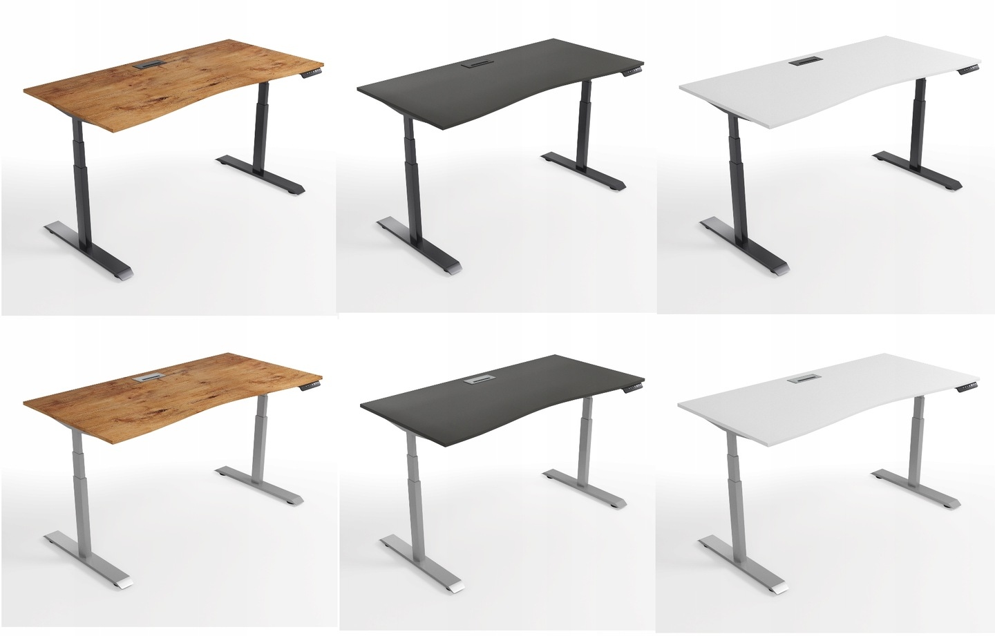 Biurko z regulacją wysokości Biurko regulowane Biurko elektryczne EAN (GTIN) 5903819602104