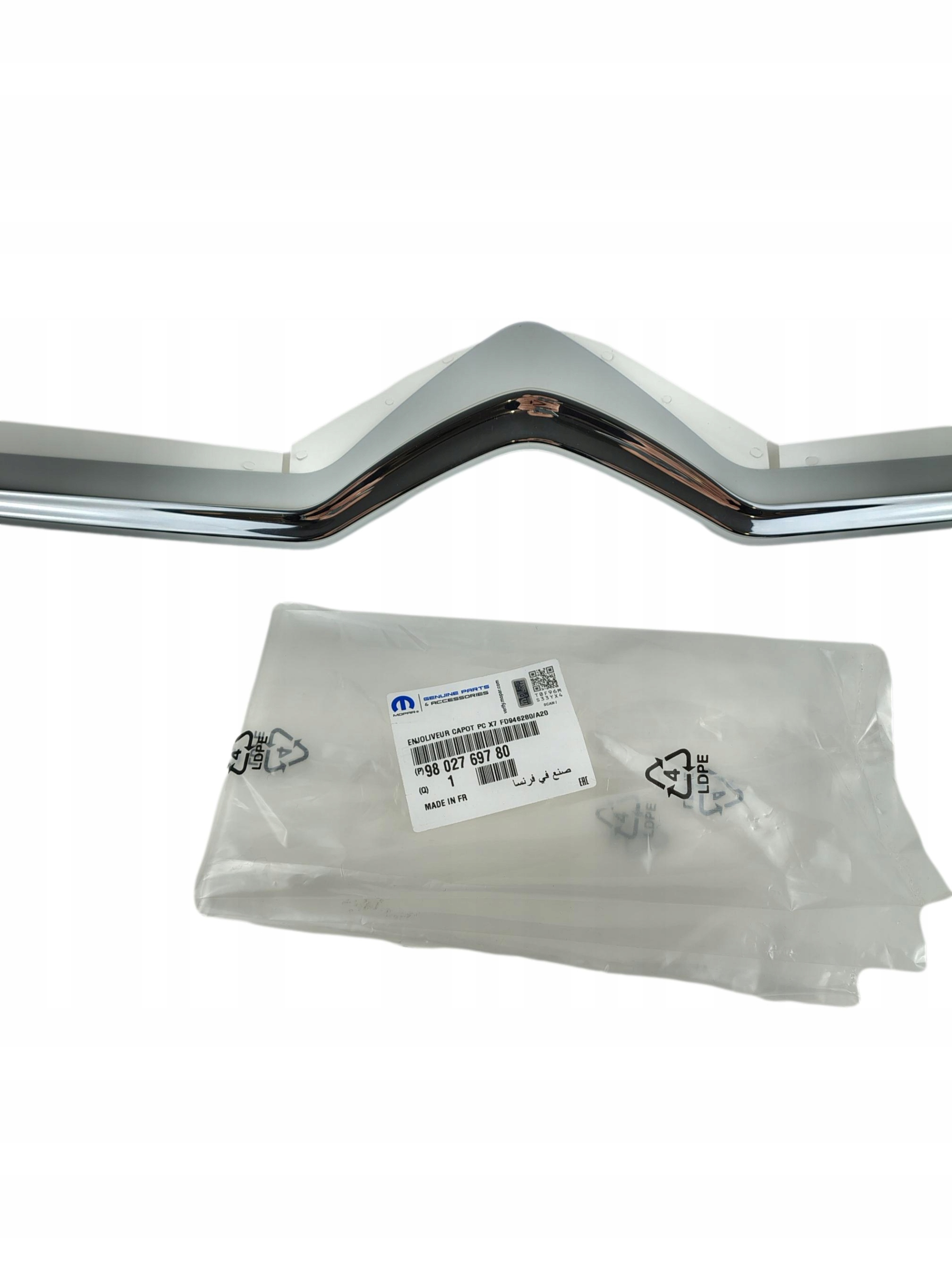Emblém Logo Citroen C5 X7 Lift 2012-> 9802769780 Originál