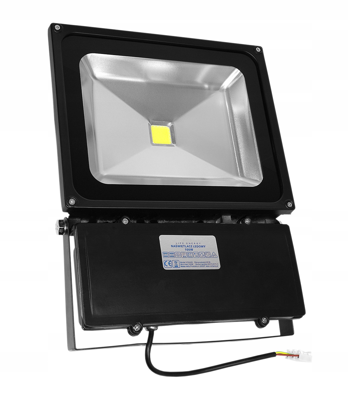 REFLEKTOR HALOGEN LED 100W LAMPA 5000lm 6400K