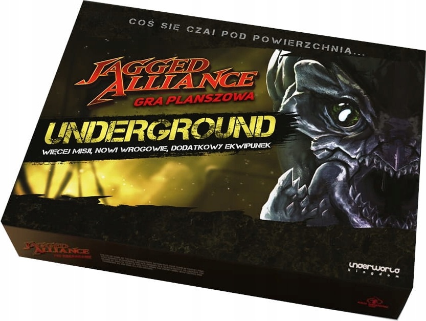 Gra planszowa Jagged Alliance Underground Underworld Kingdom