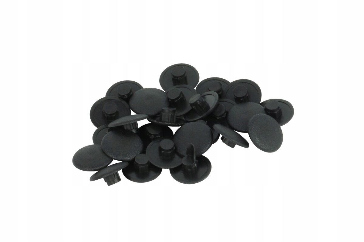 

Zaślepka ozdobna do konfirmatów czarna 100szt