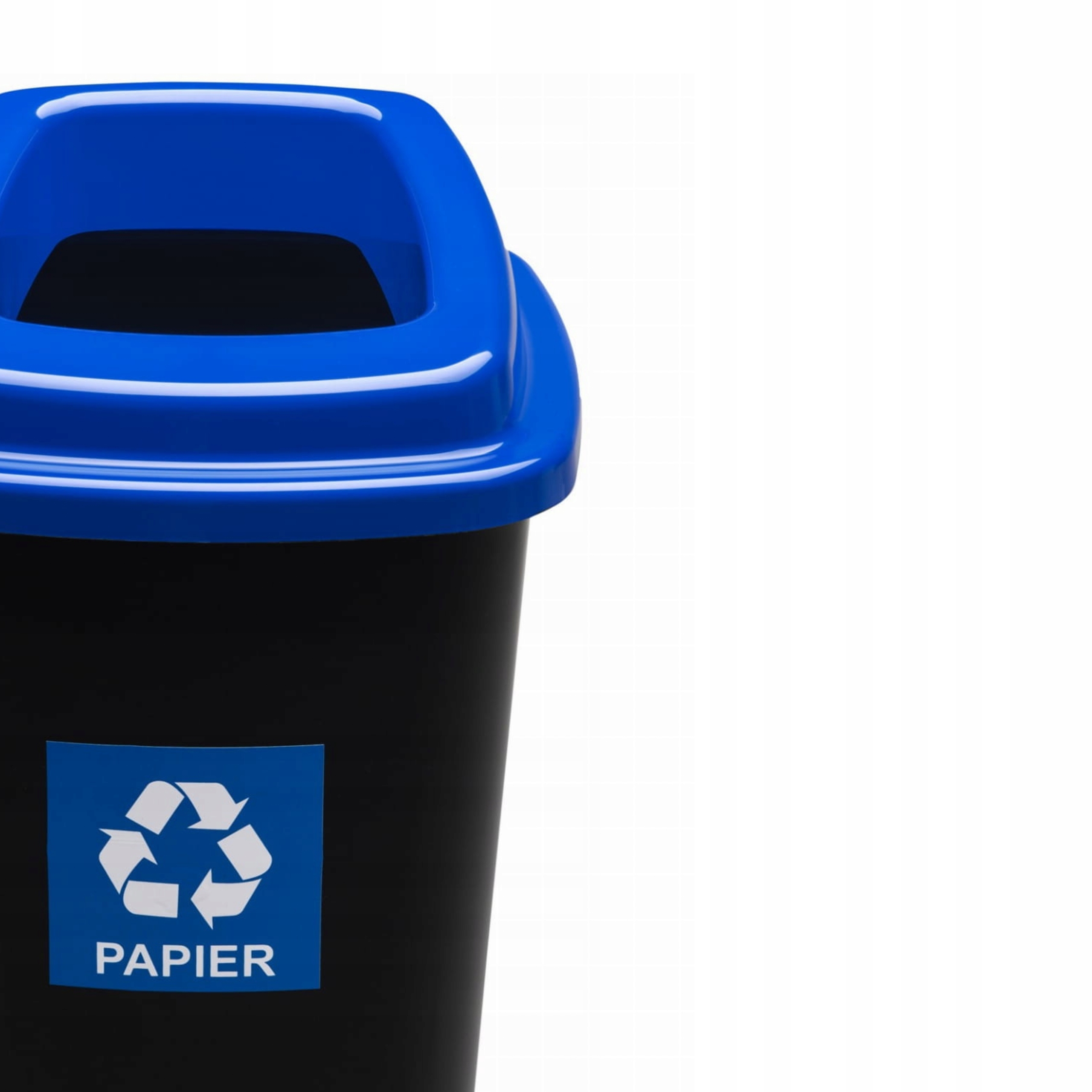 KOSZ DO SEGREGACJI ŚMIECI 45L NIEBIESKI PAPIER Kod producenta 680-03