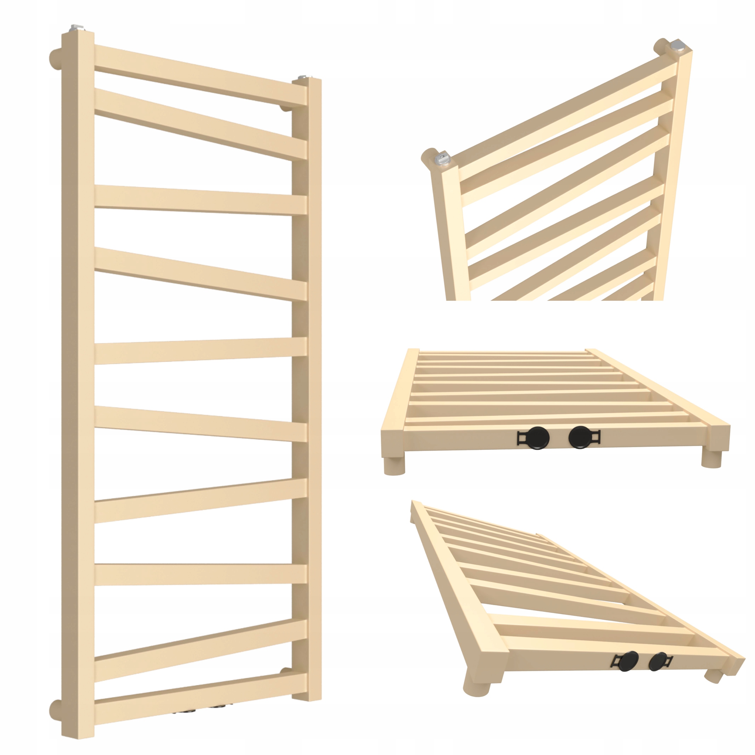 Dekorativní radiátor Zygzak-mid 750x500 Quartz 1