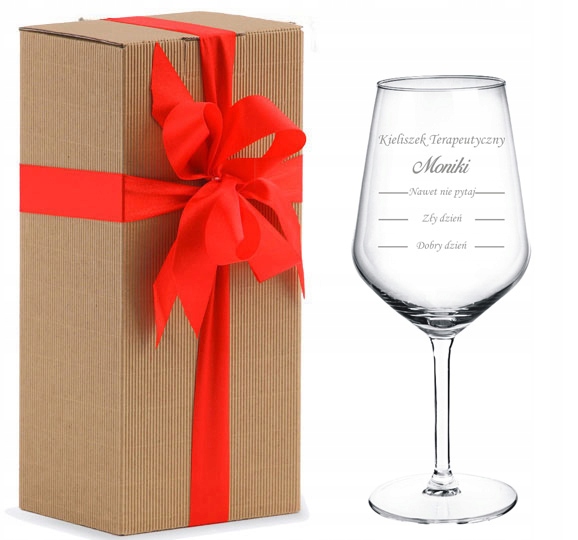 

Kieliszek do wina XXL 530ml Grawer Dwustronny