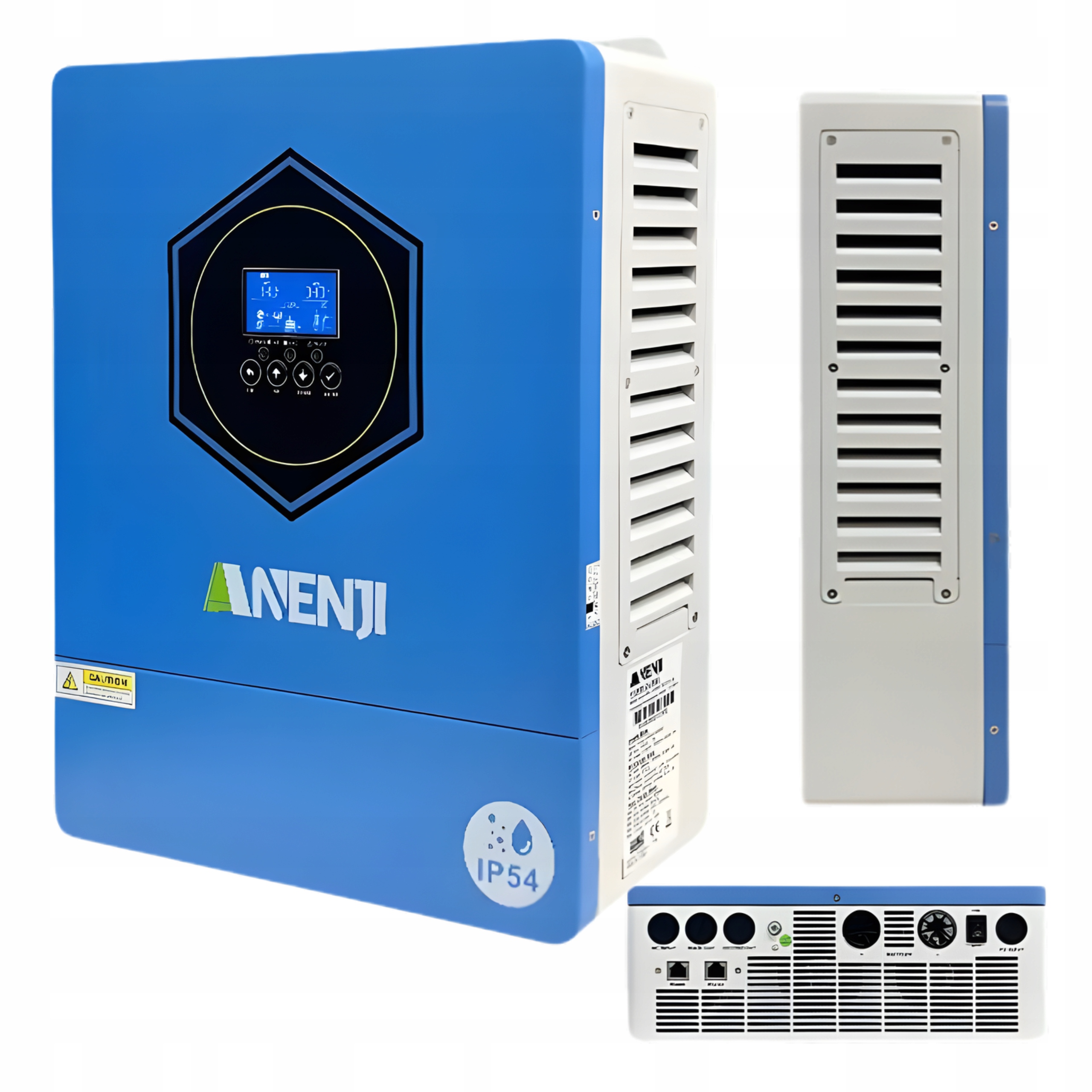 Inwerter Falownik Hybrydowy Anenji 4,2 kW 24V IP54 Wifi Mppt Moc Pv 6200W