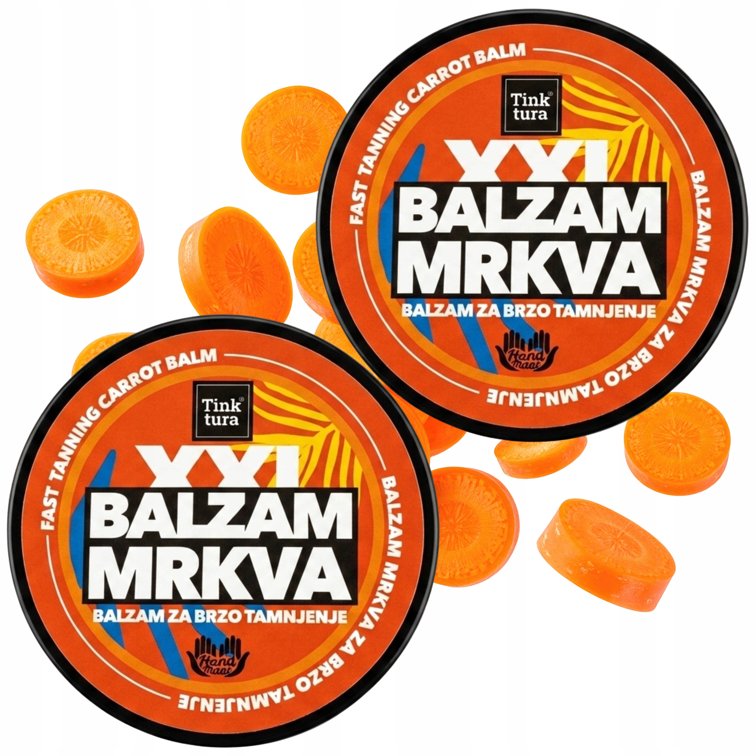 Balzám na opalování z Chorvatska Tinktura Mrkva XXL Carrot SPF10 250 ml 2ks