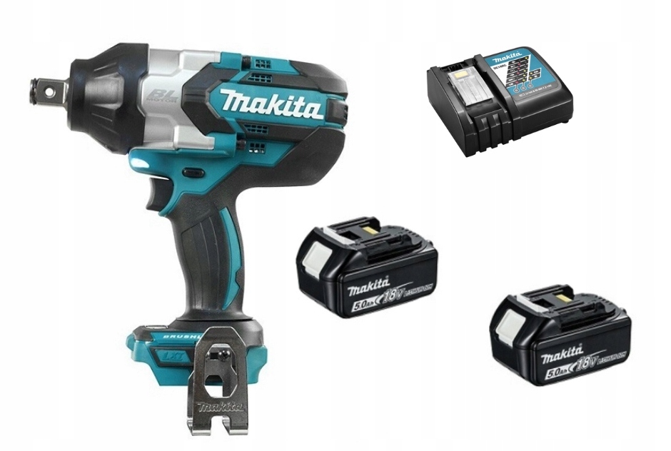 MAKITA DTW1001Z ударный гайковерт 18V 2X5AH зарядное устройство