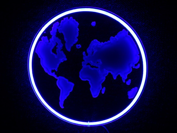 

Nkulaz Kula Ziemska PC5 Neon Led Flex Świdnik