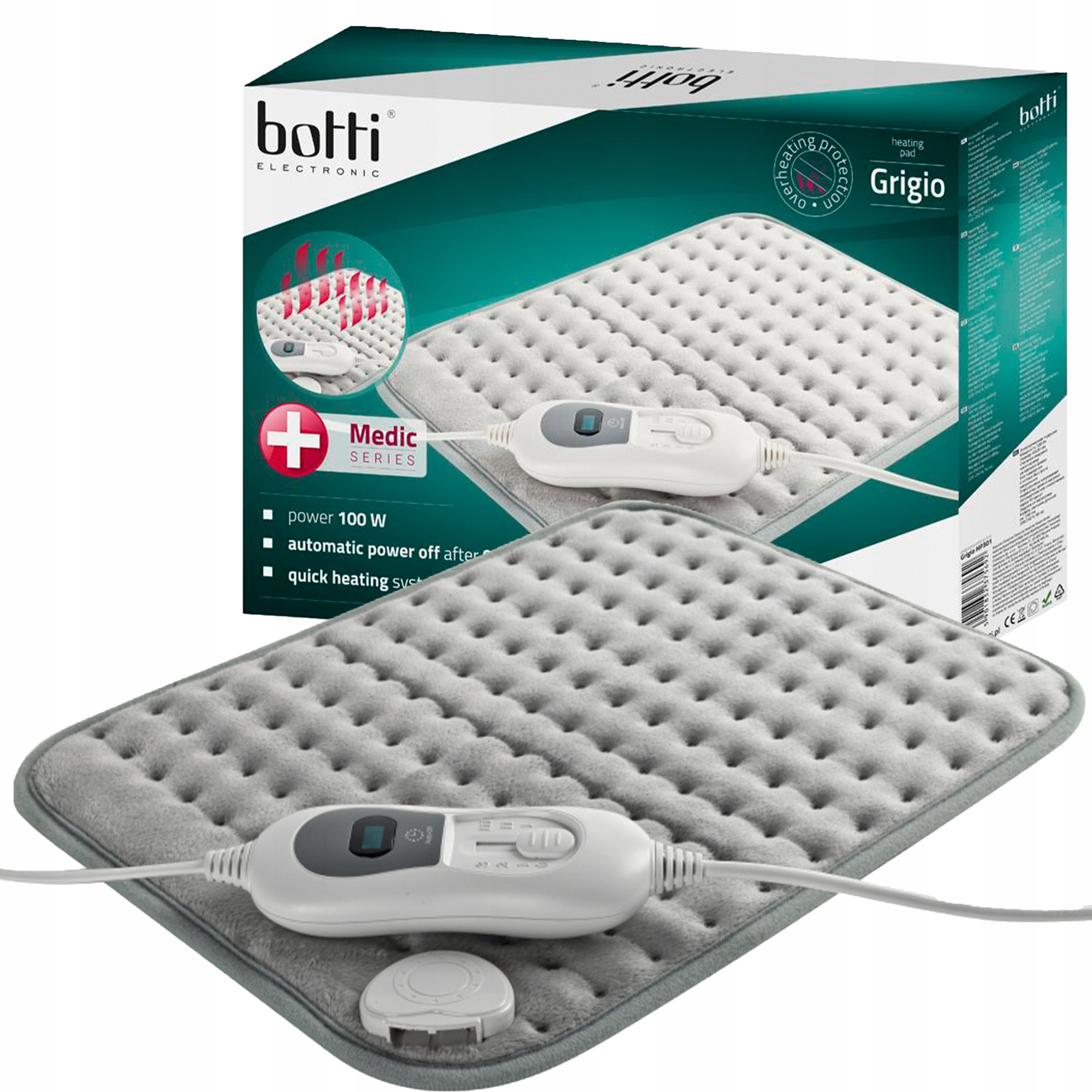 PODUSZKA ELEKTRYCZNA ROZGRZEWAJĄCA TERMOFOR NA BOLĄCE STAWY MIĘŚNIE NERWY