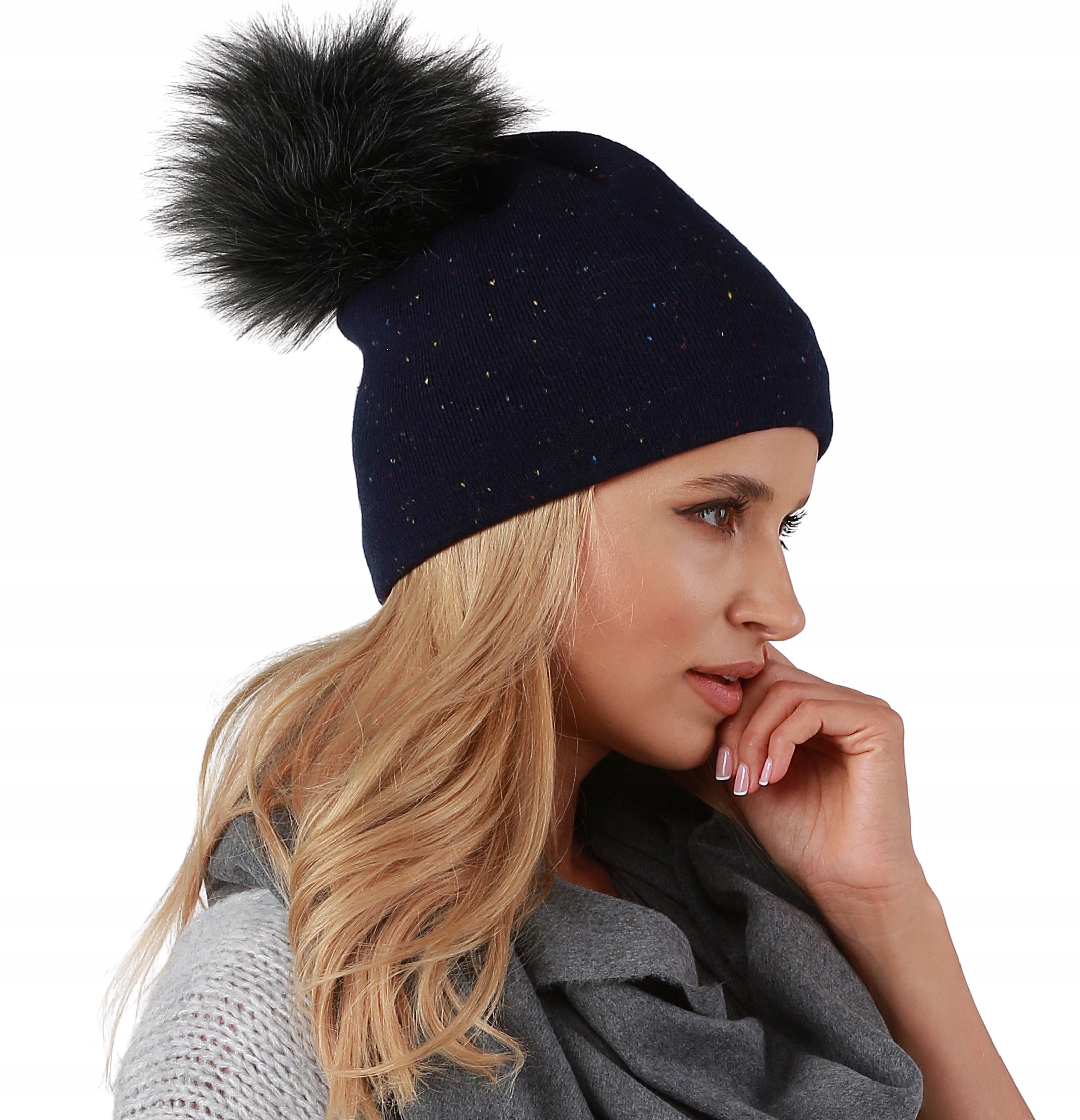 

Czapka damska zimowa dwie warstwy Kolory P8