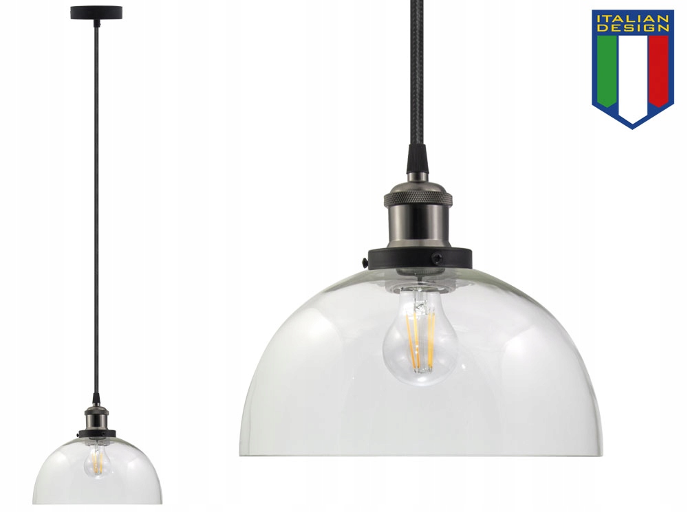 LAMPA SUFITOWA SZKLANA VASO UX ŻYRADNOL LED LOFT B Marka B-LINE