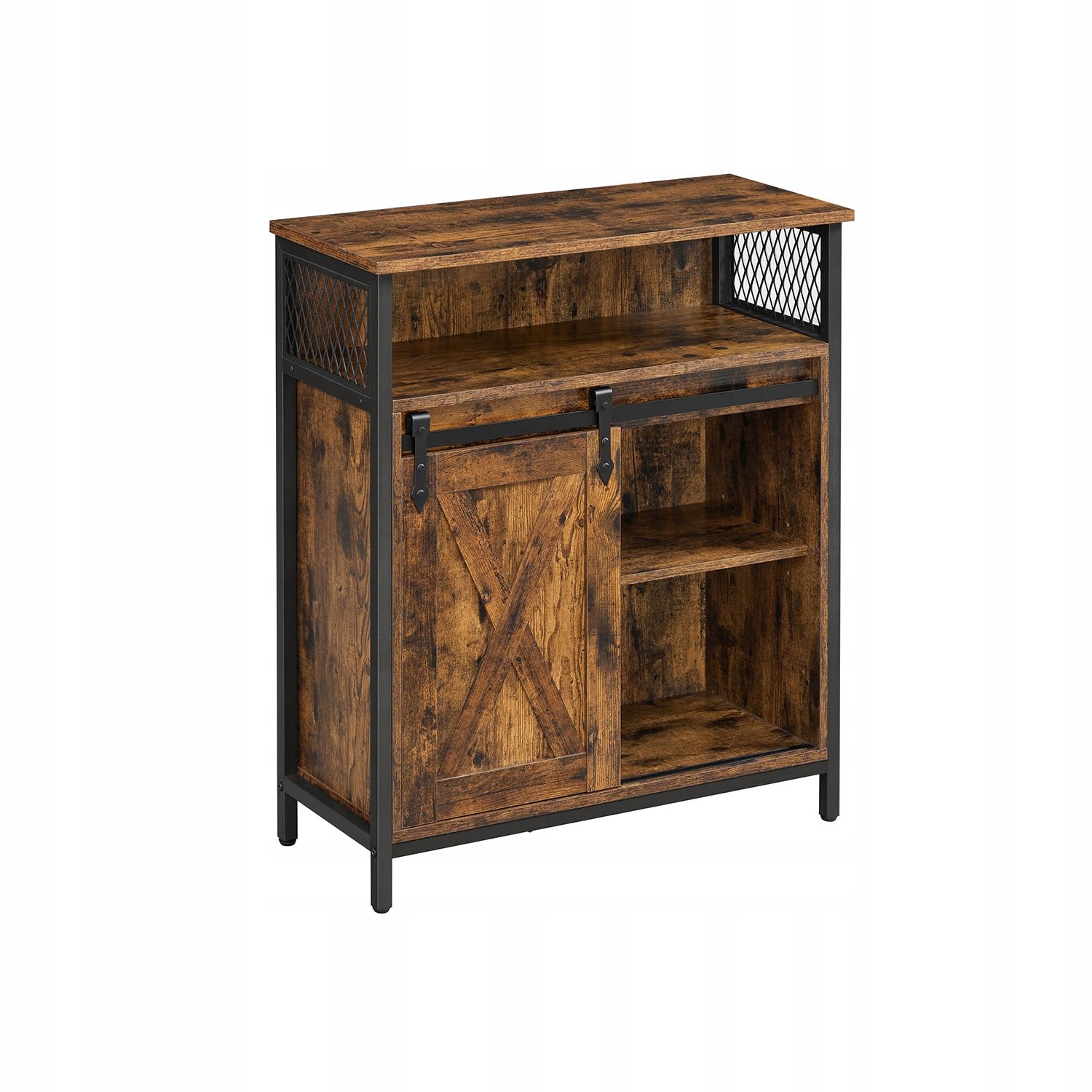 Kuchyňská skříňka s posuvnými dveřmi Nastavitelná Police Komoda Kredens