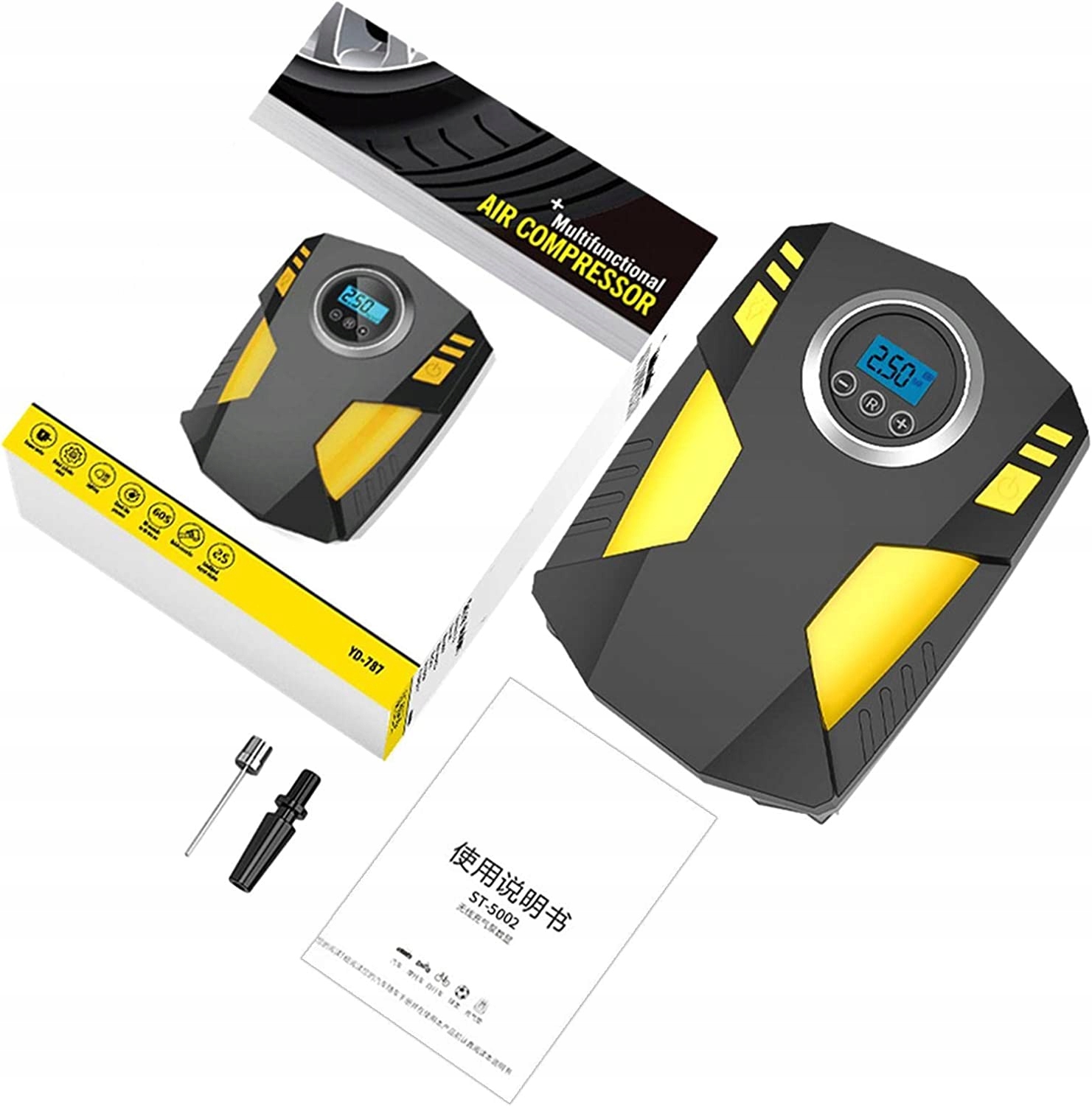 Pompka do opon samochodowych | Elektryczna pompa d