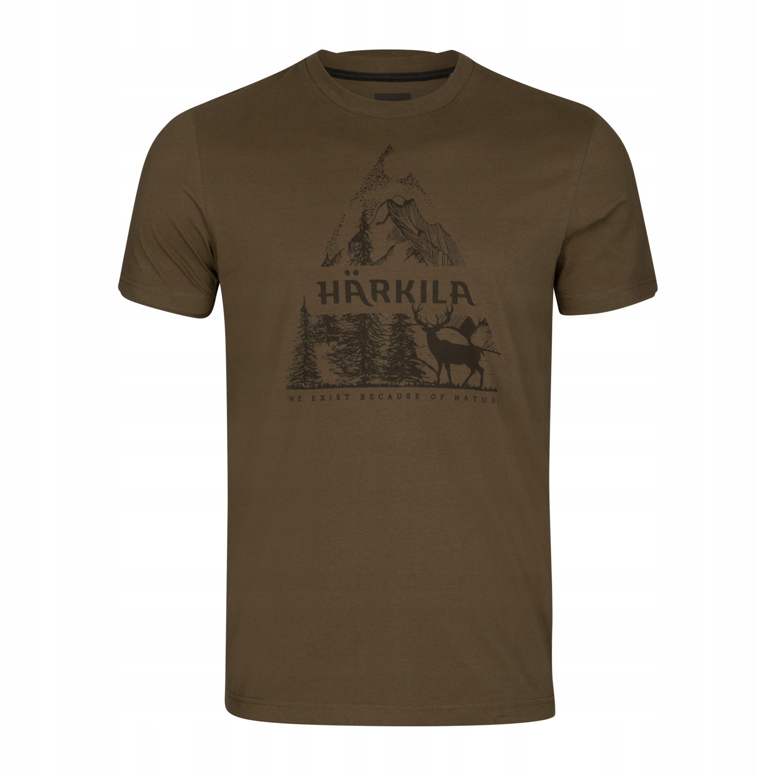 Koszulka t-shirt Härkila Nature Willow green 3XL