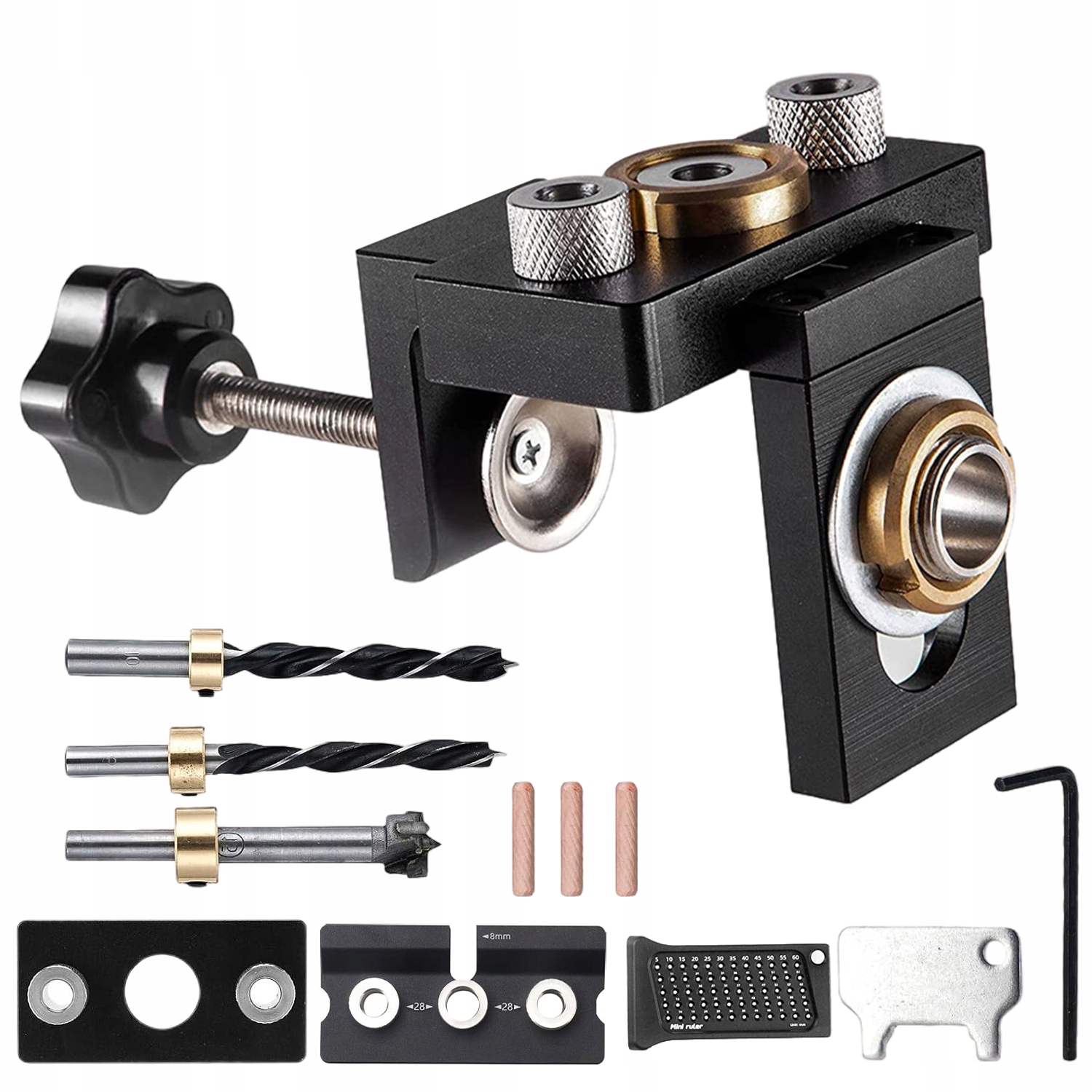 Šablona pro excentrické spoje 8/10/15 mm