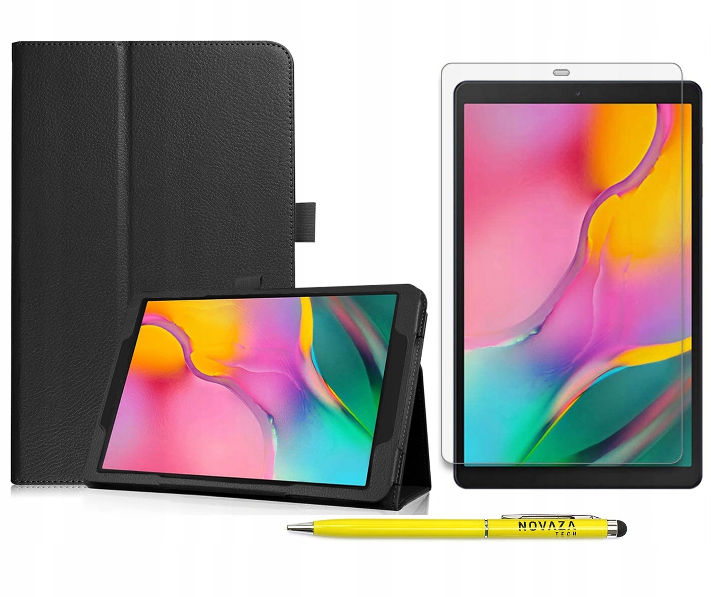 

Galaxy Tab A 10.1 T510 T515 Etui Szkło Hartowane