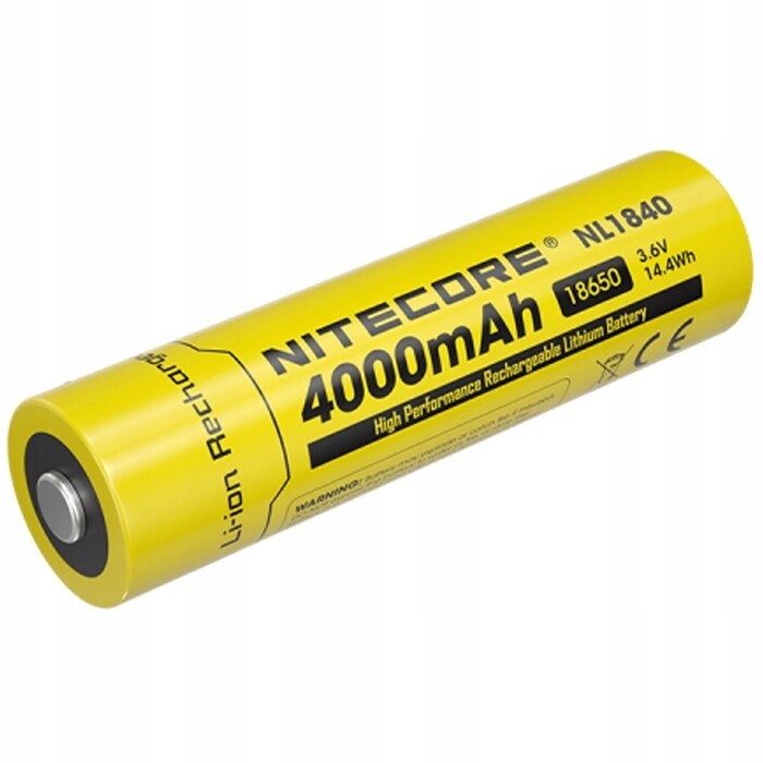 Nabíjecí Baterie baterie Nitecore NL1840 18650 3,6 V 4000 mAh