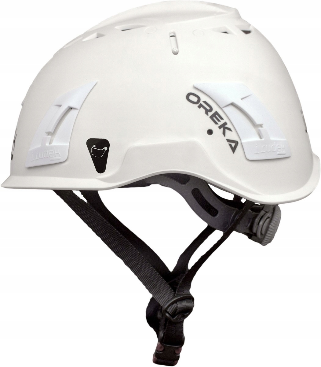 Irudek Oreka kask ochronny hełm Bhp do Pracy Na Wysokości Biały