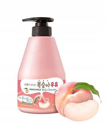 Broskvový gel na mytí těla (Peach Milk Body Cleanser) Kwailnara