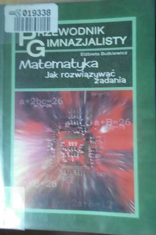 Przewodnik gimnazjalisty Matematyka - Butkiewicz