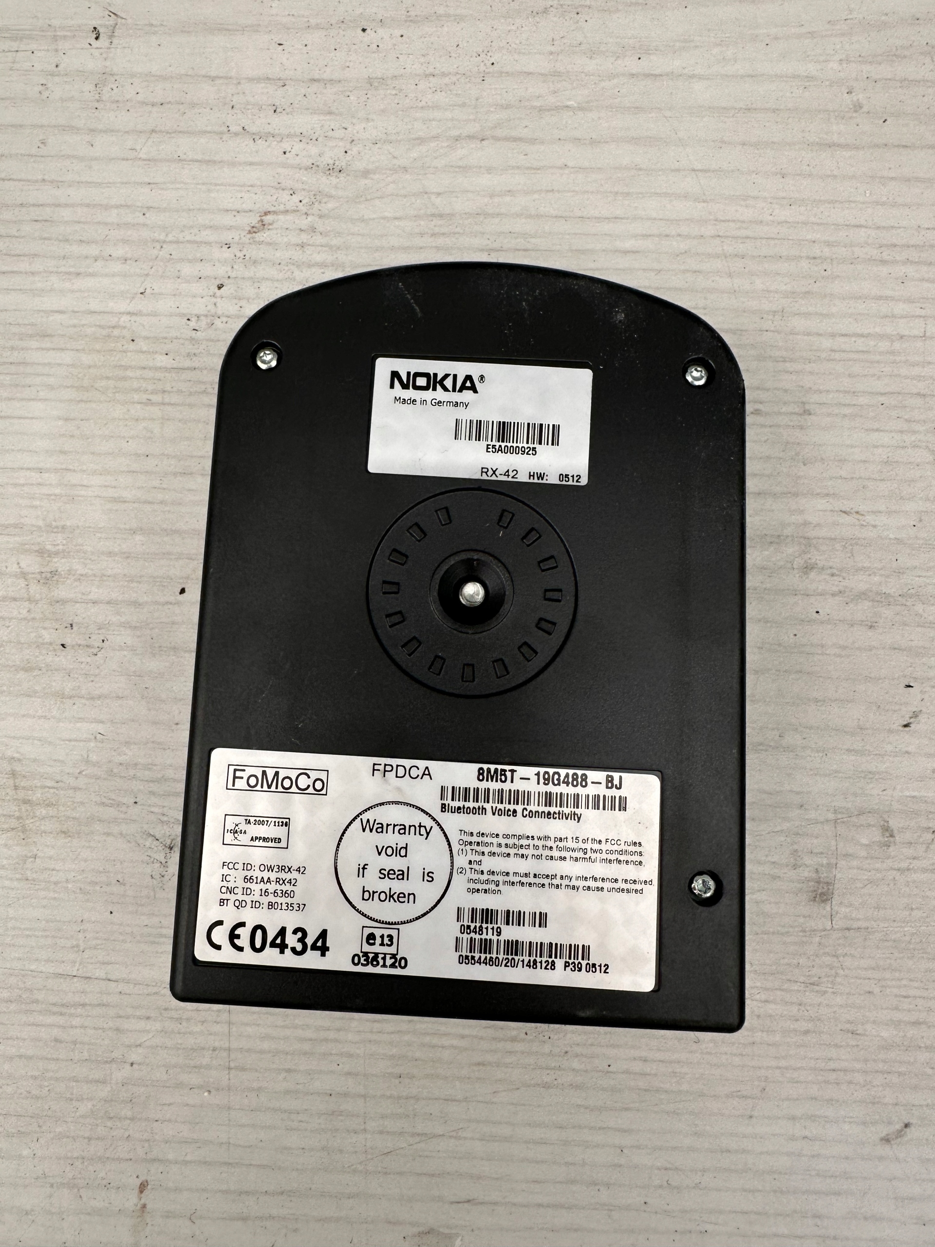 FORD - modulo Bluetooth 8M5T-19G488-BJ FIESTA MK7