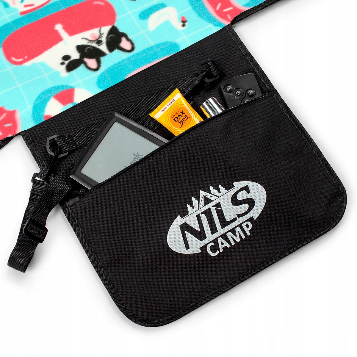 KOC PIKNIKOWY PLAŻOWY MATA Z IZOLACJĄ 200x200cm Kod producenta 15-05-229