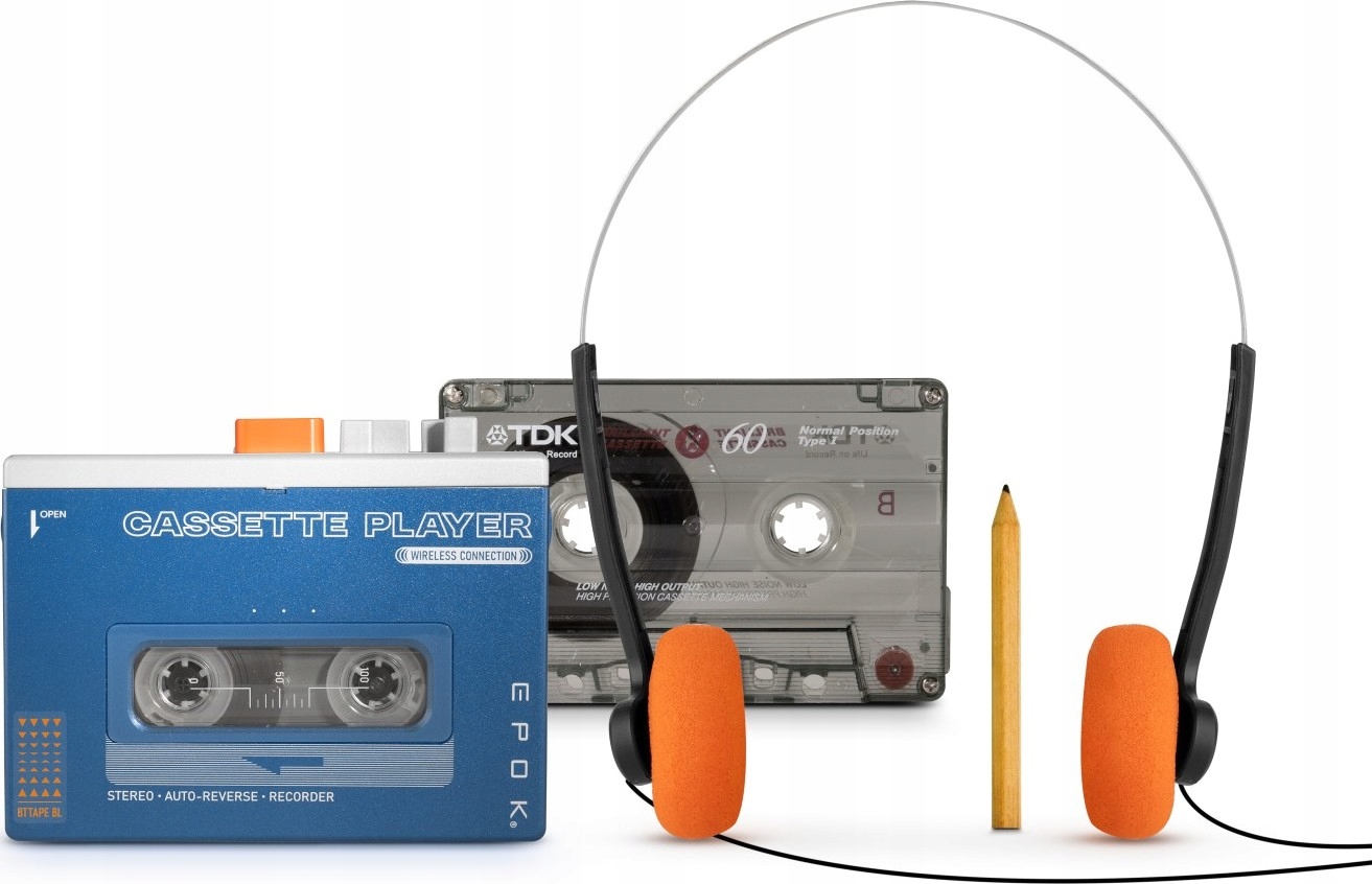 Walkman přehrávač kazet s Bluetooth a vestavěným reproduktorem BigBen