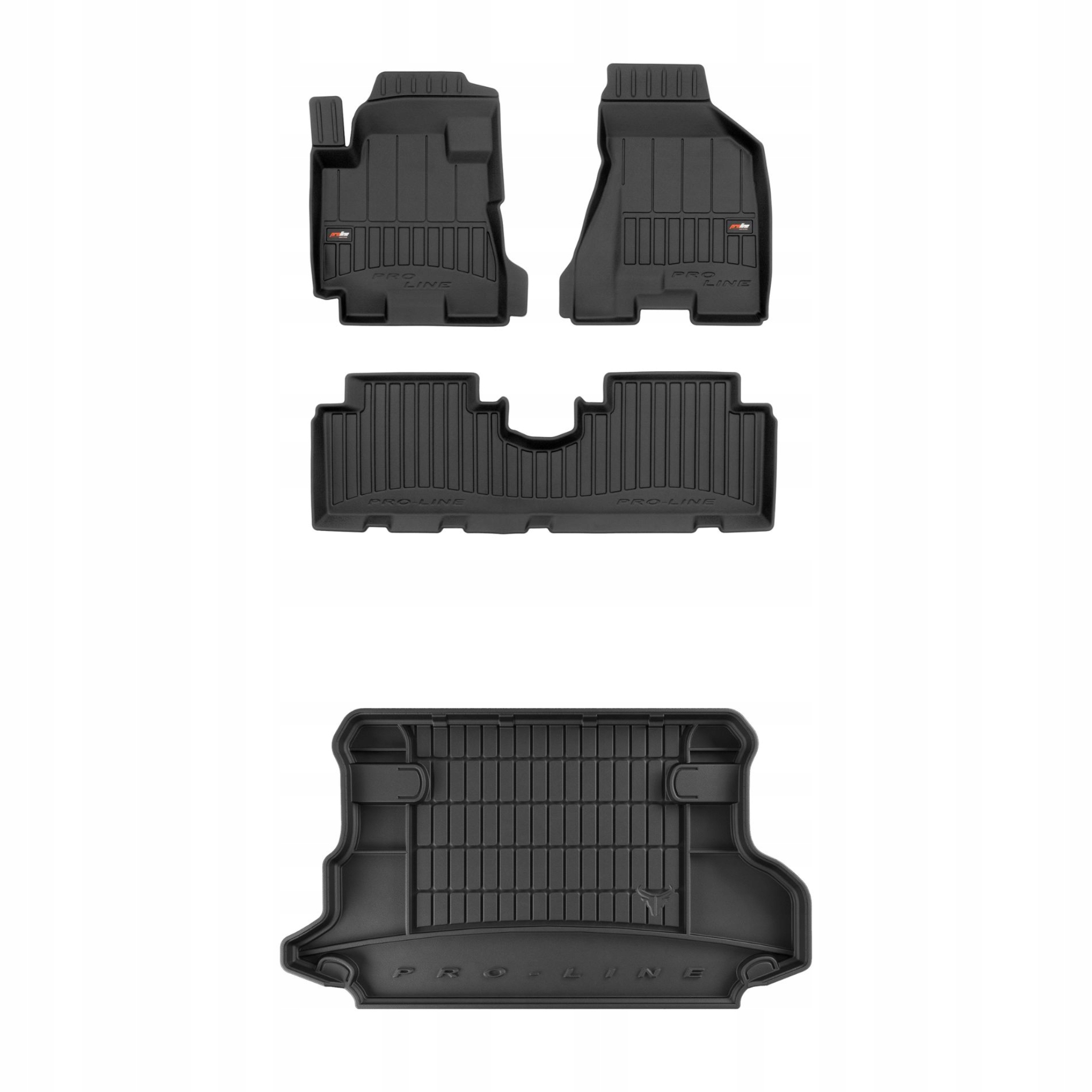 Sada gumových kobercov a rohoží pre Hyundai Tucson I 2004-2009