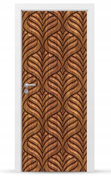 Okleina nálepka na vnější dveře Nábytková samolepicí Snadné Lepení