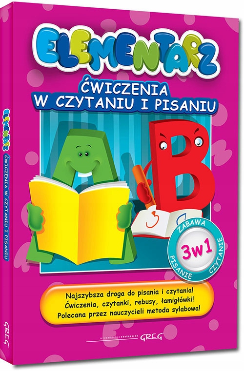 

Elementarz Ćwiczenia W Czytaniu I Pisaniu Br Greg