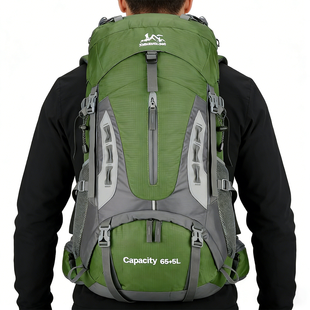Plecak Turystyczny Trekkingowy Górski 70L Męski Damski W Góry, Mocny