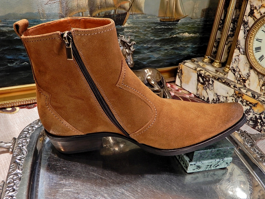 KOWBOJKI STYLOWE RASOWA SKÓRA KLASYK CHOPPER 40 Model a 1236 s 346a