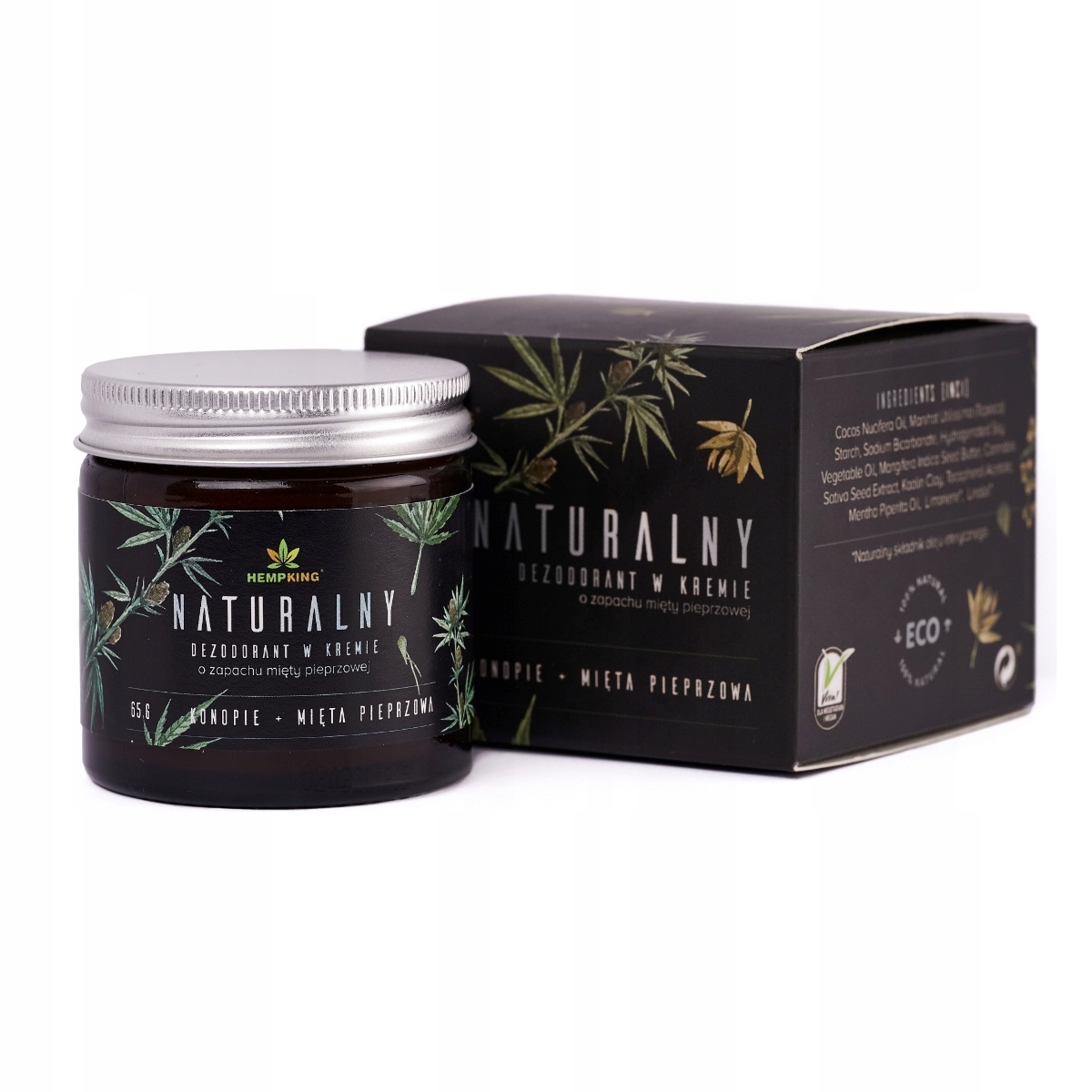 

Hemp King Dezodorant męski w kremie 65g