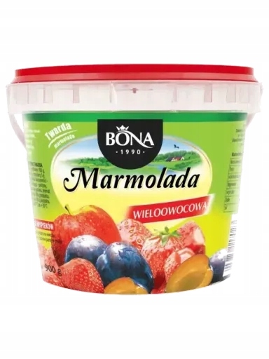 4x Bona Marmeláda víceplodá 900 g