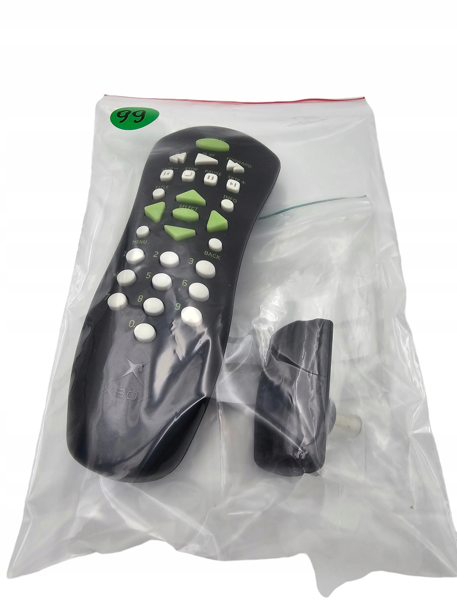 ORYGINALNY PILOT DO KONSOLI XBOX CLASSIC + ADAPTER