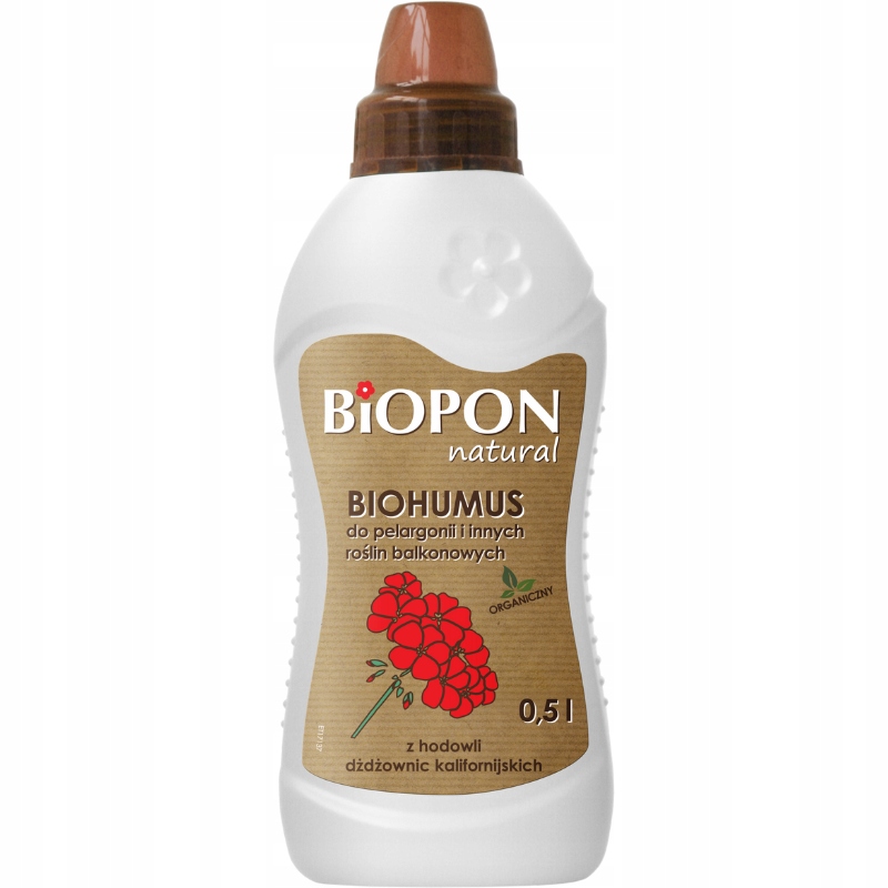 

Uniwersalny nawóz do pelargonii Biopon Biohumus 1l