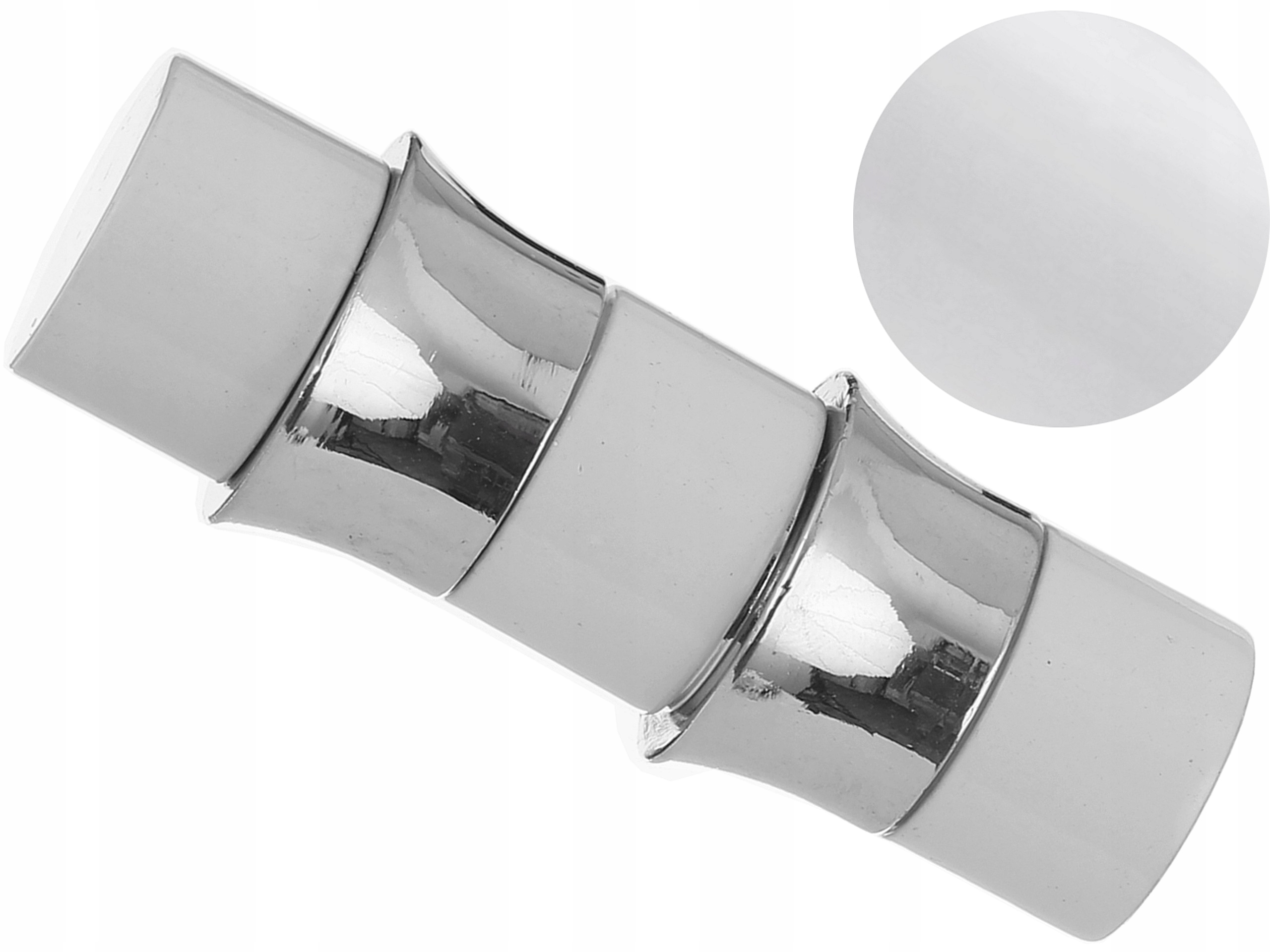 

19 mm Calista zakończenie do karnisza Biały