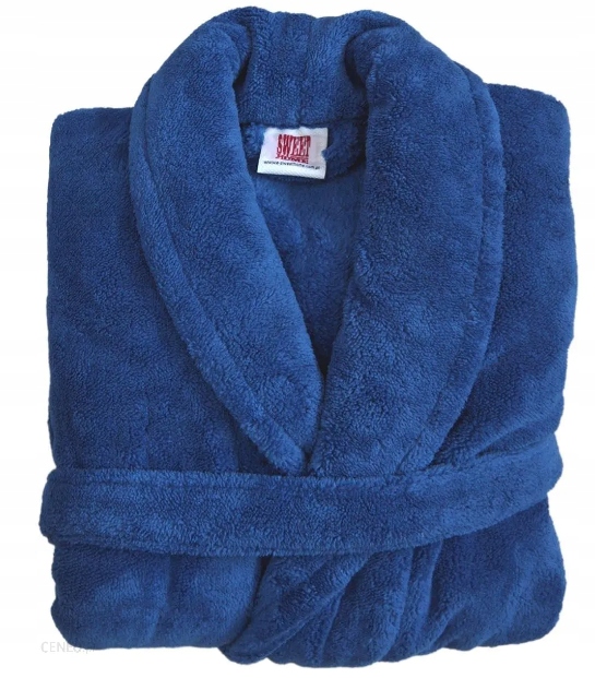 SZLAFROK MĘSKI DAMSKI UNISEX ANDROPOL GRUBY CIEPŁY BEZ KAPTURA CHABER * XL