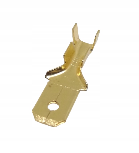 

Konektor samochodowy męski 6,3mm kolor złoty 5 szt