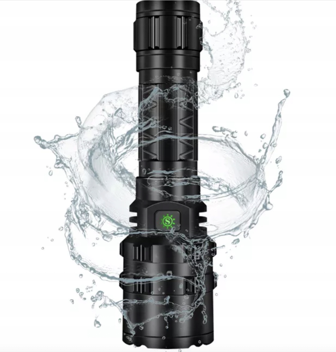 Latarka Taktyczna 2 Akumulatory Ładowarka 1000lm Źródło światła LED