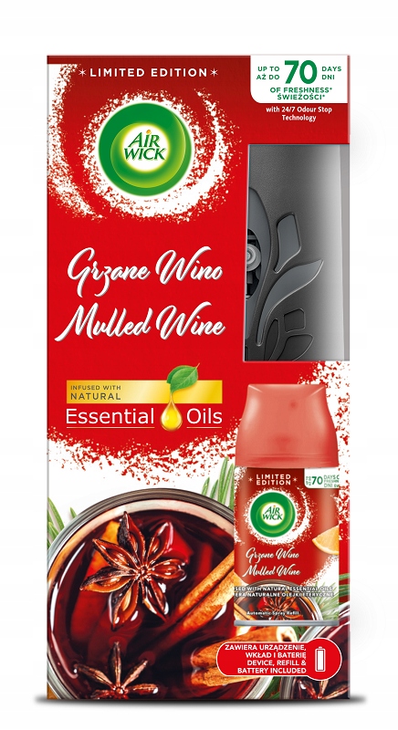 

Air Wick Freshmatic Grzane Wino Komplet 250ml
