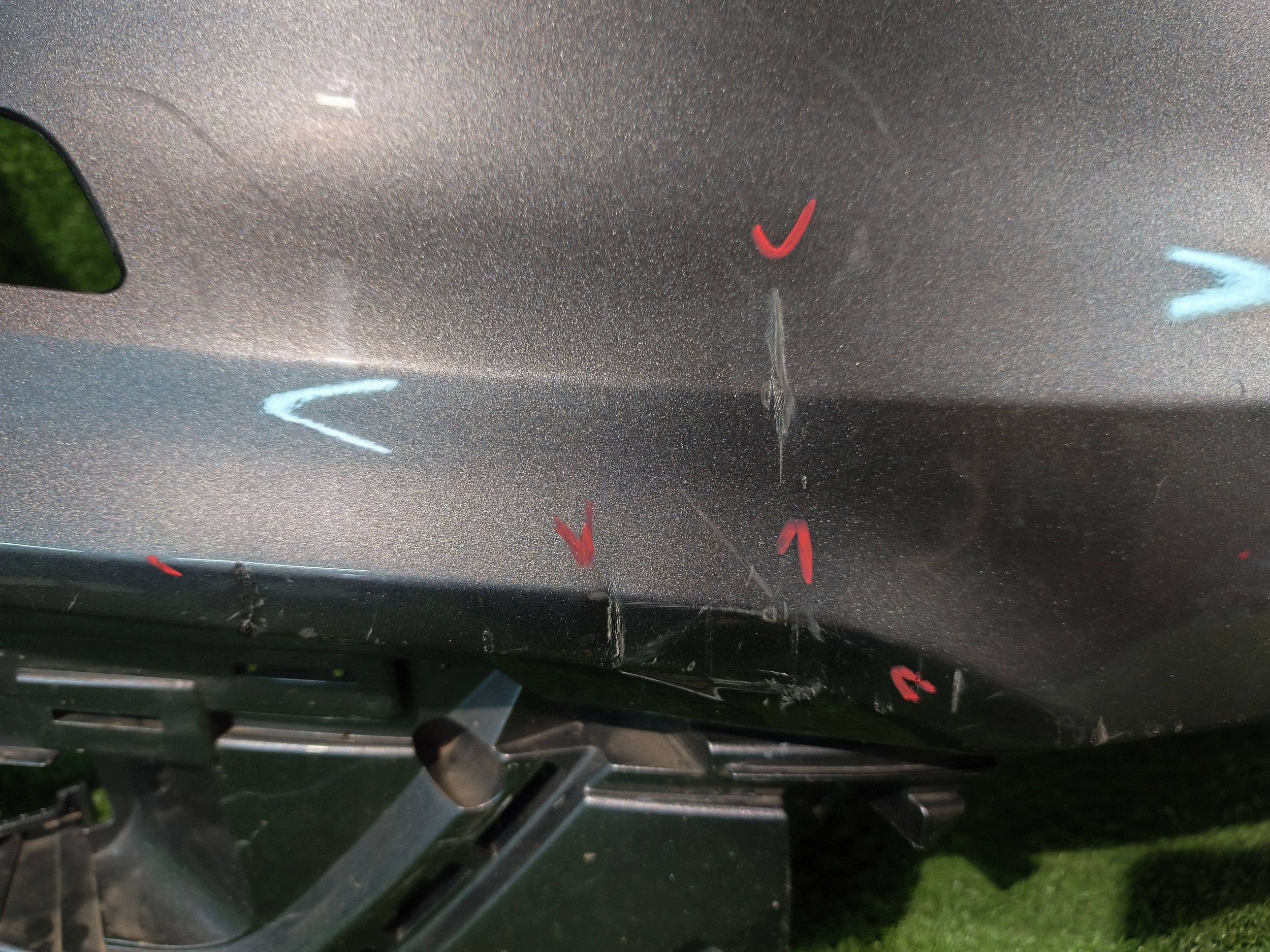 front bumper front RENAULT KOLEOS II 20- LIFT NR.06