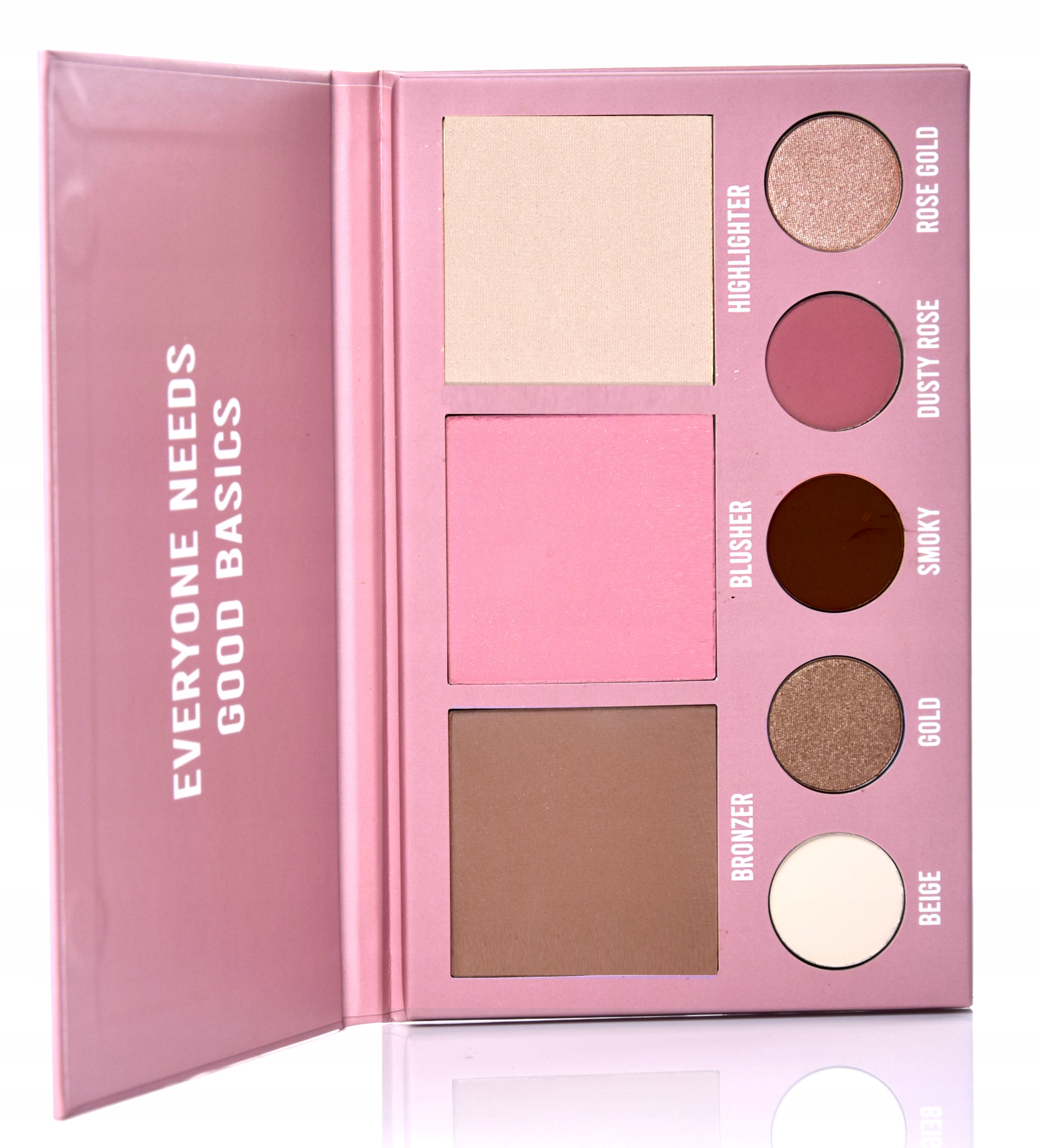 Paleta Do Konturowania Cienie Bronzer Róż Rozświetlacz Ingrid Face