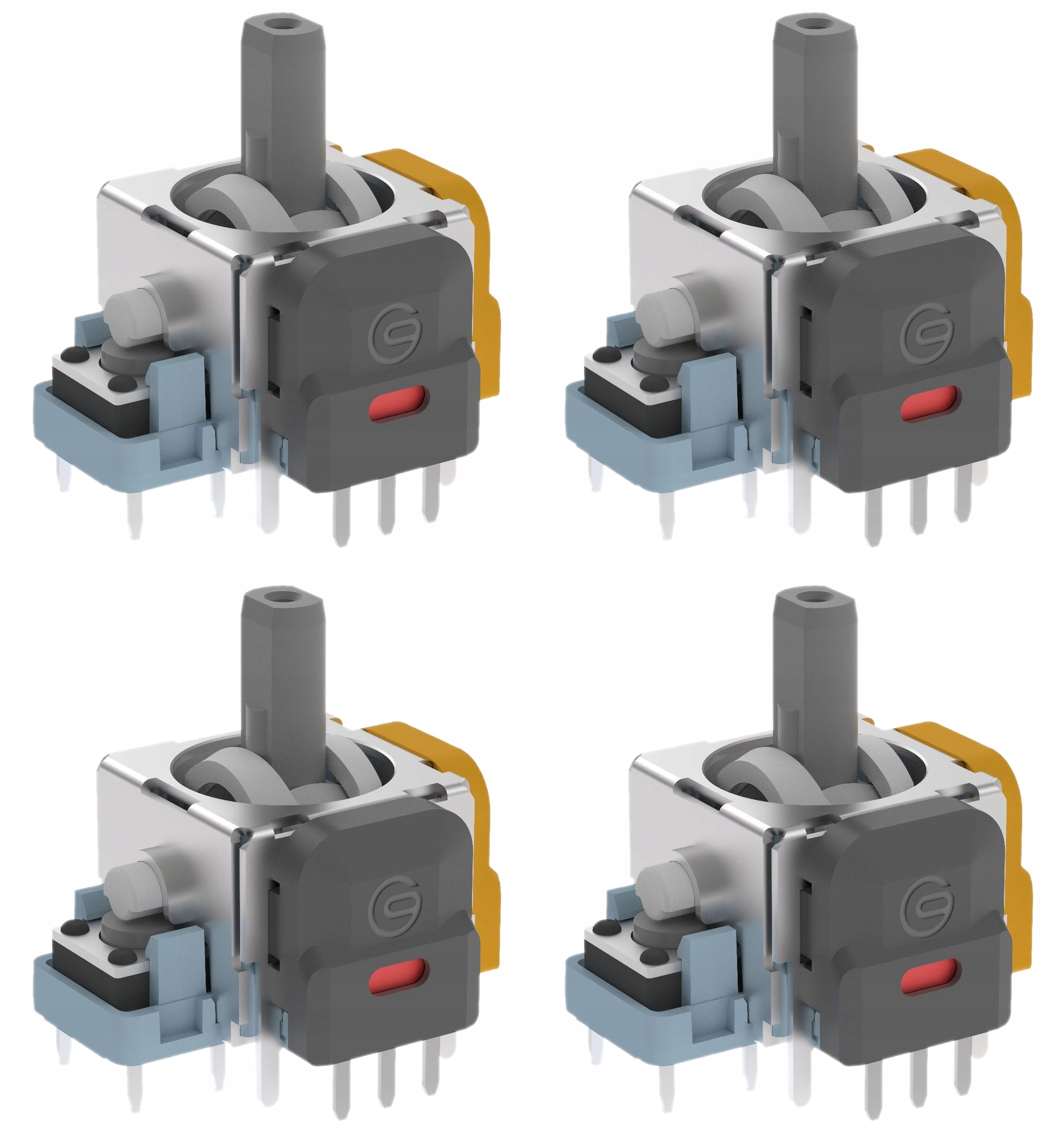 4X Analog V3 Z Czujnikiem Halla Anti-jitter Pada Dualshcok PLAYSTATION4 PS4