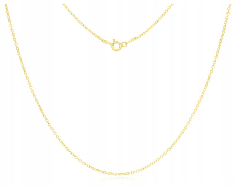 Řetízek Dámská vazba Ankr Plná délka 55 cm Stříbro ryzost 925