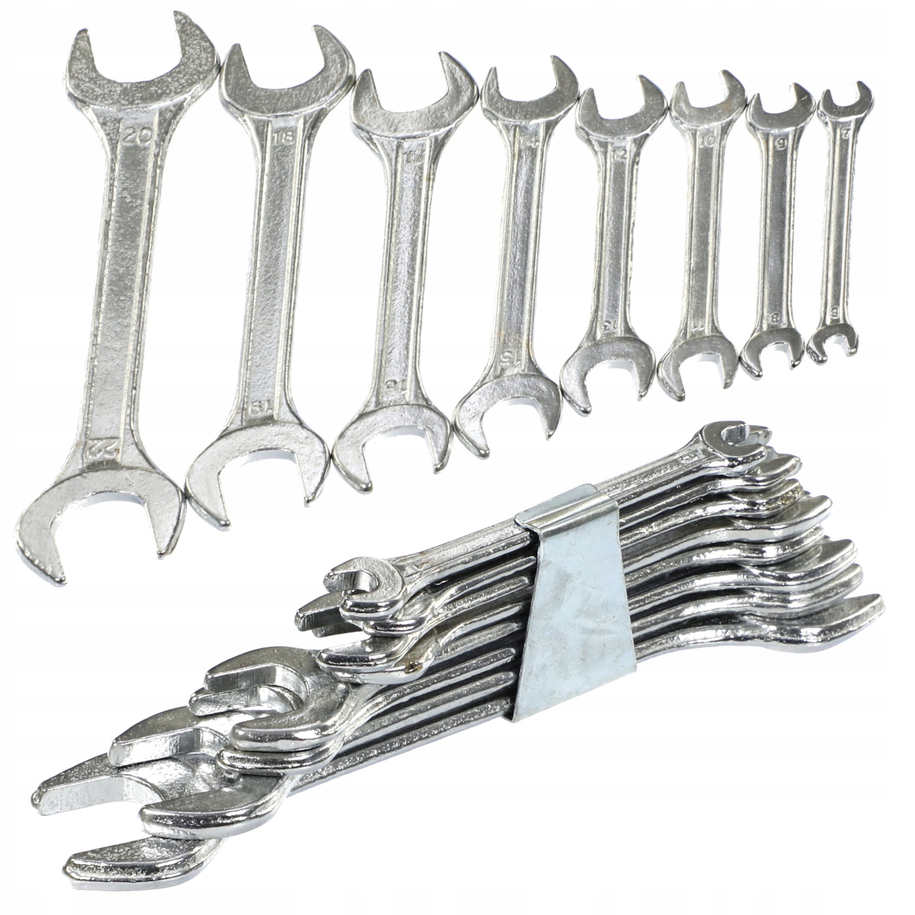 

Klucz Klucze Płaskie Stalowe Zestaw 6-22 mm 8 szt.