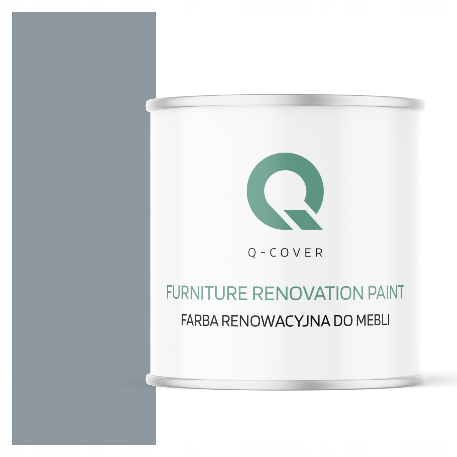 Farba Na Kuchynský Nábytok Na Prednej Strane Skriniek Šedá Modrá RAL7001 Lesklá 2,5 L