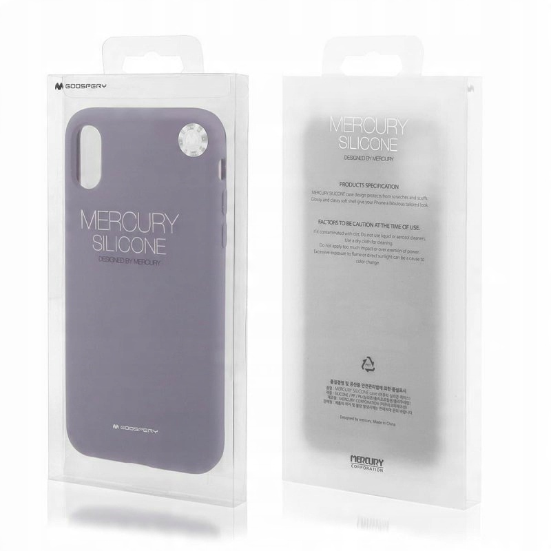 

Etui Mercury Silicone Samsung S20+ lawendowy