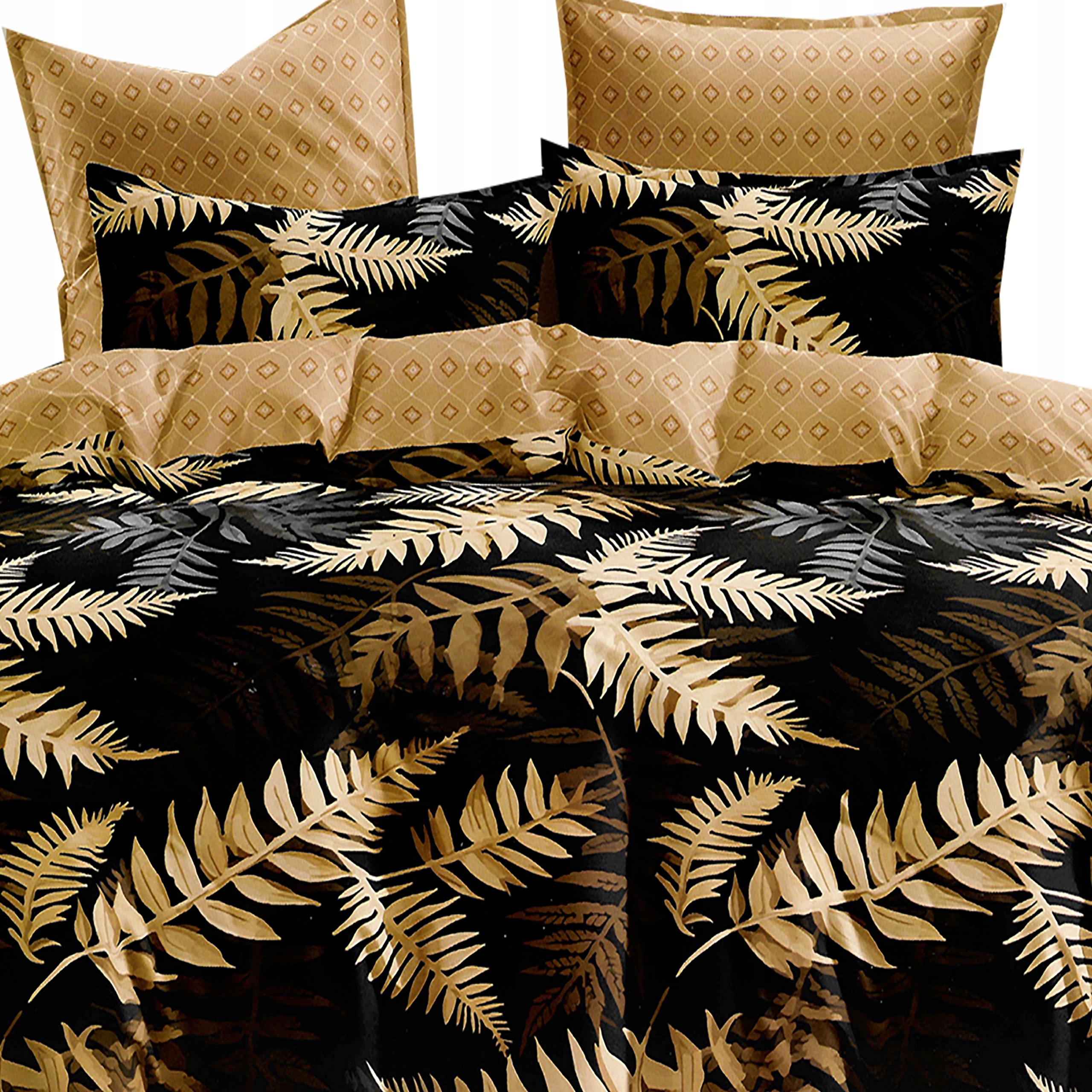 KOMPLET POŚCIELI 180x200 BAWEŁNA SATYNOWA 4-CZĘŚCI