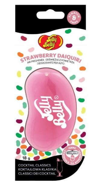 

Jelly Belly 3D Zapach zawieszka Strawberry Coctail